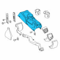 OEM 2020 Ram ProMaster City Console-Floor Diagram - 5YL72LXHAA