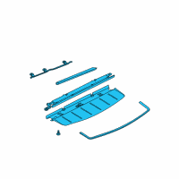 OEM 2007 Nissan 350Z Lamp Assembly-Stop Diagram - 26590-CD00A