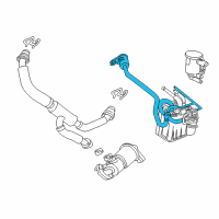 OEM 2004 Chrysler Concorde Filter-Fuel Vapor CANISTER Diagram - 4581352AB