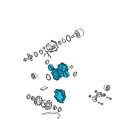 OEM 2006 Saturn Vue Differential Carrier Assembly Diagram - 15792641