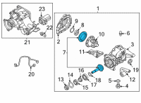 OEM Kia Sorento Gear Set-Drive Diagram - 530304G100