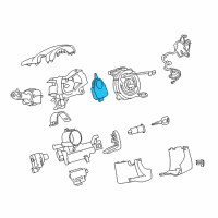 OEM Saturn Outlook Sensor Asm-Steering Angle Diagram - 15115918