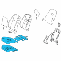 OEM 2019 Lexus IS350 Seat Sub-Assembly, Front RH Diagram - 71101-53530-B4