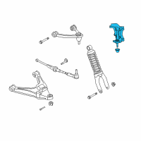 OEM Dodge Viper Knuckle-Rear Diagram - 5134995AA