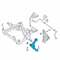 OEM 2014 Nissan Altima Link Diagram - 54500-3TA0B