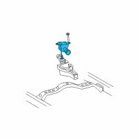 OEM Lexus Carrier Assembly, Spare Diagram - 51900-60280