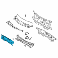OEM 2013 Ford Flex Insulator Diagram - FB5Z-7401588-A