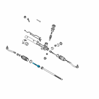 OEM 2011 Kia Forte Joint Assembly-Inner Ball Diagram - 577241M000