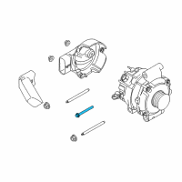 OEM Ford Focus Mount Plate Bolt Diagram - -W500127-S437