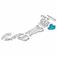 OEM 2020 BMW M340i HEAT INSULATION, REAR SILENC Diagram - 51-75-9-477-345