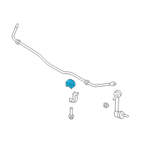 OEM 2009 Nissan Armada Bush-Rear Stabilizer Diagram - 54613-7S016