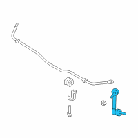 OEM Nissan Armada Rod Connecting, Rear STABILIZER Diagram - 56261-1LB0A