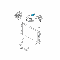 OEM Jeep Wrangler Sensor-COOLANT Temperature Diagram - 5269870AB