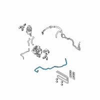 OEM 2009 Kia Sportage Tube & Hose Assembly-Ret Diagram - 575601F000