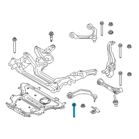 OEM 2020 BMW M5 Torx Screw With Collar Diagram - 31-10-6-871-189