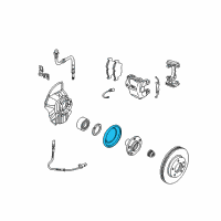 OEM BMW Dust Protection Collar Diagram - 31-21-1-093-696