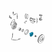 OEM 2002 BMW 330i Drive Flange Diagram - 31-20-1-096-423