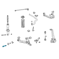 OEM 1996 Toyota Tacoma Mount Bolt Diagram - 90080-11283