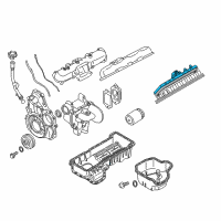 OEM 2007 GMC Savana 3500 Cover Asm-Valve Rocker Arm Diagram - 97386598