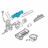 OEM 2010 Chevrolet Express 3500 Manifold Diagram - 97363572