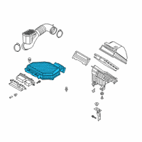 OEM 2016 Hyundai Tucson Duct Assembly-Air Diagram - 28210-D3200