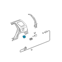 OEM 2005 Honda CR-V Adapter, Fuel Cap Diagram - 63915-S9A-300ZZ