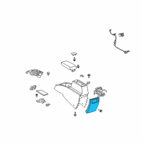 OEM Scion Rear Panel Diagram - 58923-12080-B0