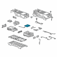 OEM 2014 Chevrolet Malibu Module Diagram - 24279536