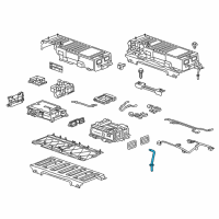 OEM 2013 Chevrolet Malibu Battery Vent Diagram - 22868234