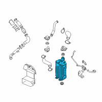 OEM 2018 Kia Forte5 INTERCOOLER Diagram - 282712B710