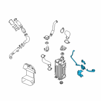 OEM Kia Forte5 SOLVALVE & Hose Diagram - 394002B050