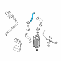 OEM Kia Forte5 Rcv Hose-Assembly Diagram - 282732B710