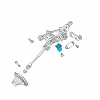 OEM Lincoln Bracket Diagram - DP5Z-3K517-A
