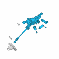 OEM 2018 Lincoln Continental Steering Column Diagram - G3GZ-3C529-L