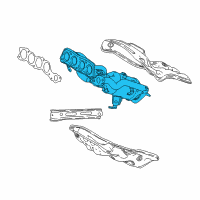 OEM 2018 Toyota Camry Exhaust Manifold Diagram - 17141-25020