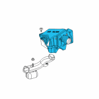 OEM 2008 Chrysler Pacifica Cover-Air Cleaner Diagram - 68036564AA
