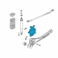 OEM 2021 Ram 2500 Suspension Knuckle Front Right Diagram - 68449576AA