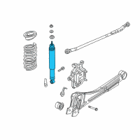 OEM 2017 Ram 2500 *ABSBRPKG-Suspension Diagram - 68234553AD