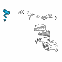 OEM 2008 Toyota FJ Cruiser Air Filter Diagram - 17730-31030