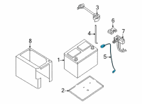 OEM Nissan Frontier HARNESS ASSY-ENGINE Diagram - 24077-9BU0A