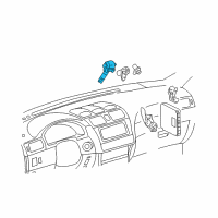 OEM 2006 Lexus RX330 Ignition Coil Assembly Diagram - 90080-19025