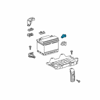 OEM 2020 Toyota RAV4 Sensor Diagram - 28850-25020
