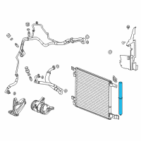 OEM 2016 Cadillac SRX Drier Diagram - 22973656