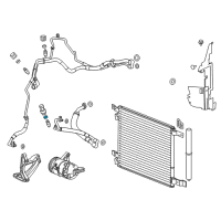 OEM 2011 Cadillac SRX Pressure Sensor Seal Diagram - 20795535