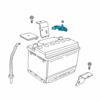 OEM Dodge Viper Hose-Battery Vent Diagram - 4608914AA