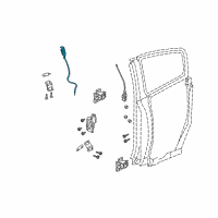 OEM 2005 Saturn Ion Striker Diagram - 22661749