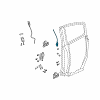 OEM 2006 Saturn Ion Striker Diagram - 22721142