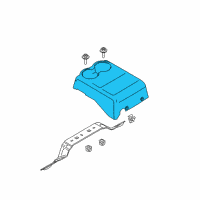 OEM Ford F-350 Super Duty Console Diagram - 8C3Z-25045A36-DC