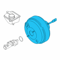 OEM Ford Freestyle Power Booster Diagram - 6F9Z-2005-AA