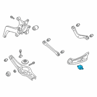 OEM Hyundai Kona Bush-Rear Trailing Arm, RH Diagram - 55290-G2100